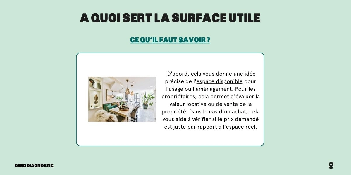 Les différences entre surface utile et habitable